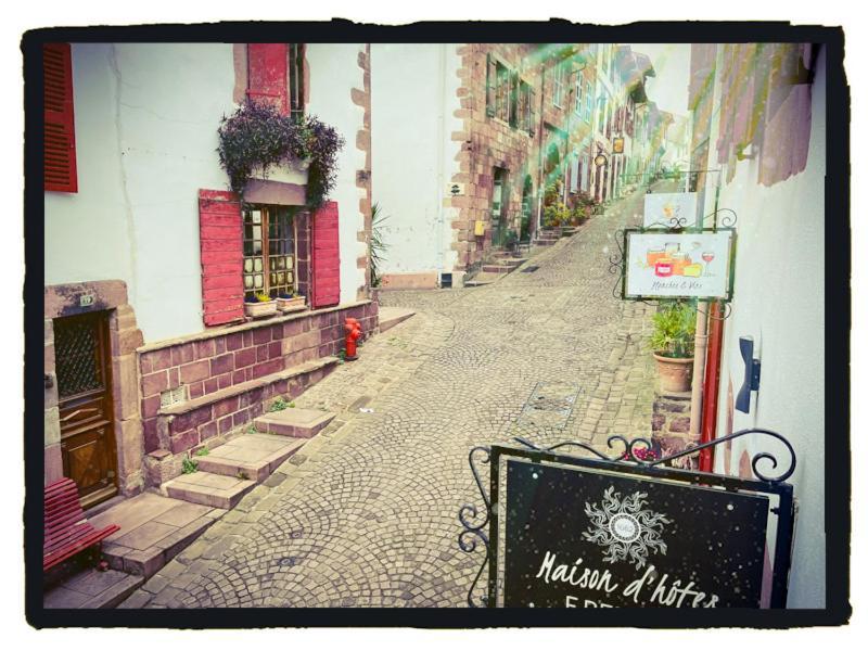 Chambres D'Hotes Maison E.Bernat Saint-Jean-Pied-de-Port Exteriér fotografie
